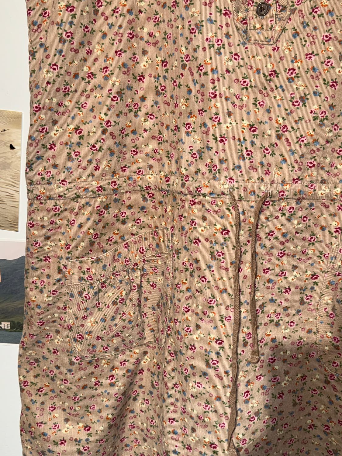 기모 플라워 원피스 상품이미지4