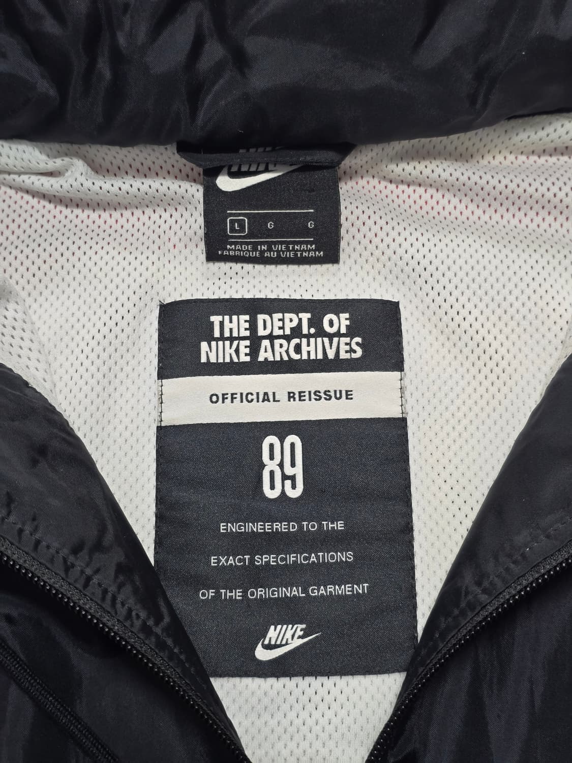 Nike 나이키 바람막이 89 리이슈 바람막이 L사이즈 상품이미지5