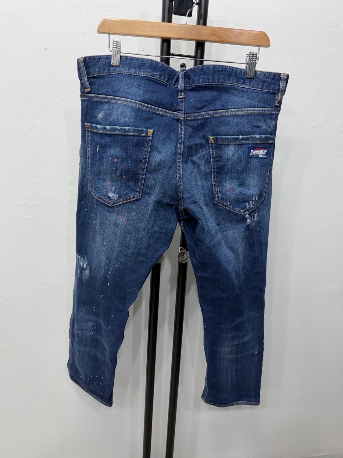 정품) 디스퀘어드2 데님 청바지 데미지진 52(36) 상품이미지5