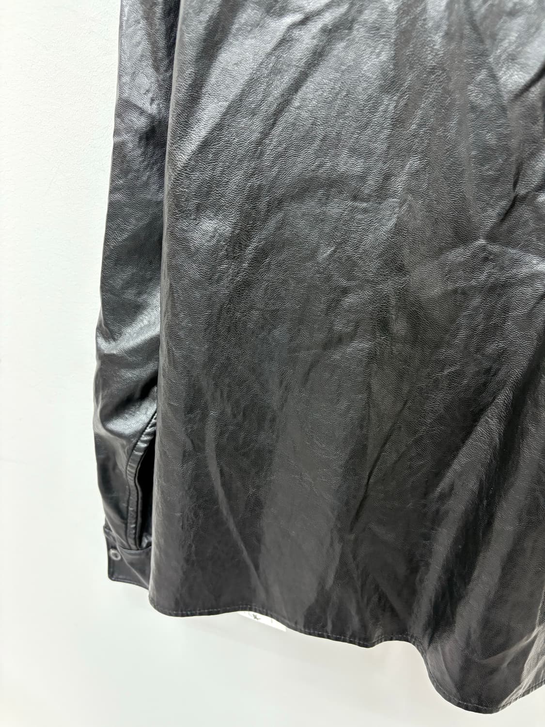 아워레가시 코코 70s 레더 셔츠 A2828 상품이미지5