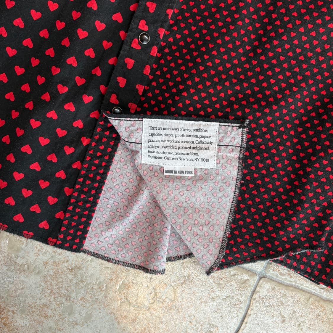 (S) Engineered Garments western shirt 상품이미지6