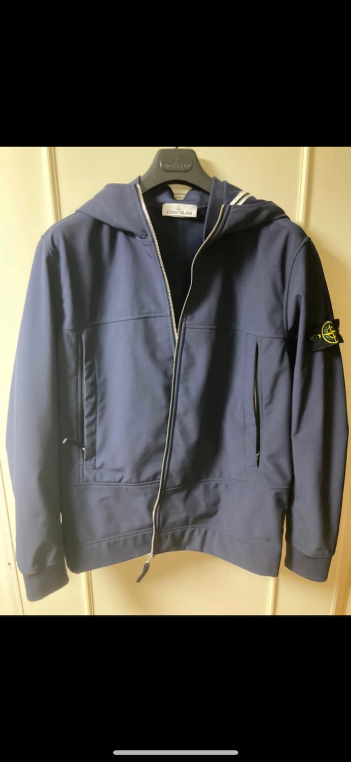 스톤아일랜드 소프트쉘 네이비 상품이미지1