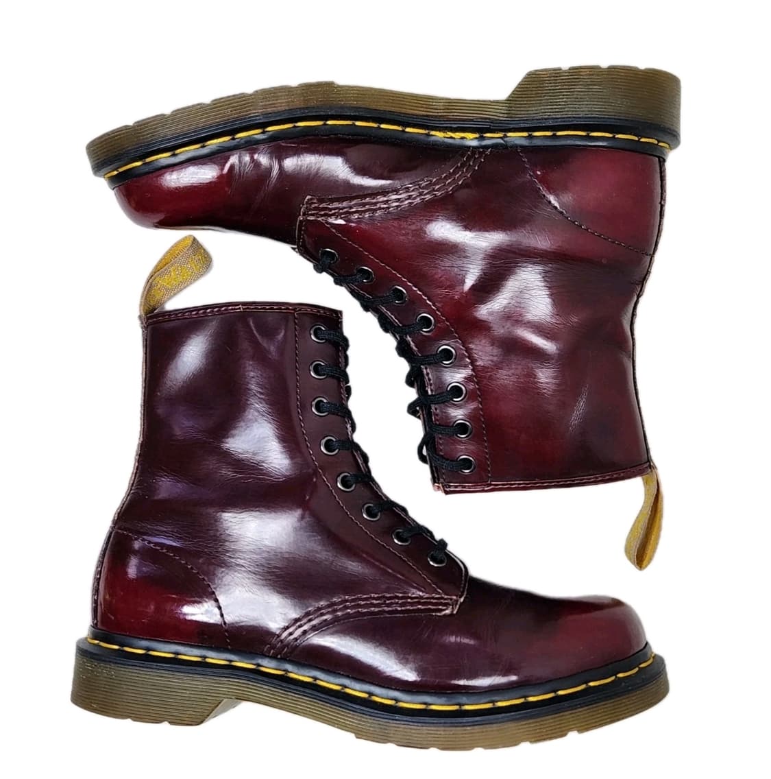 닥터마틴 빈티지 1460 레더 부츠 90s 체리 레드 펑크 스킨헤드 상품이미지7
