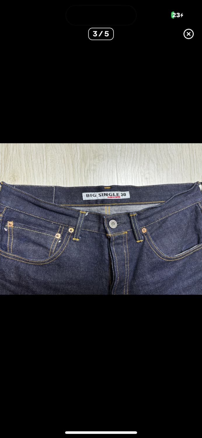 빅싱글 55501 복각 셀비지 데님 (리바이스 아닙니다!!) 상품이미지4