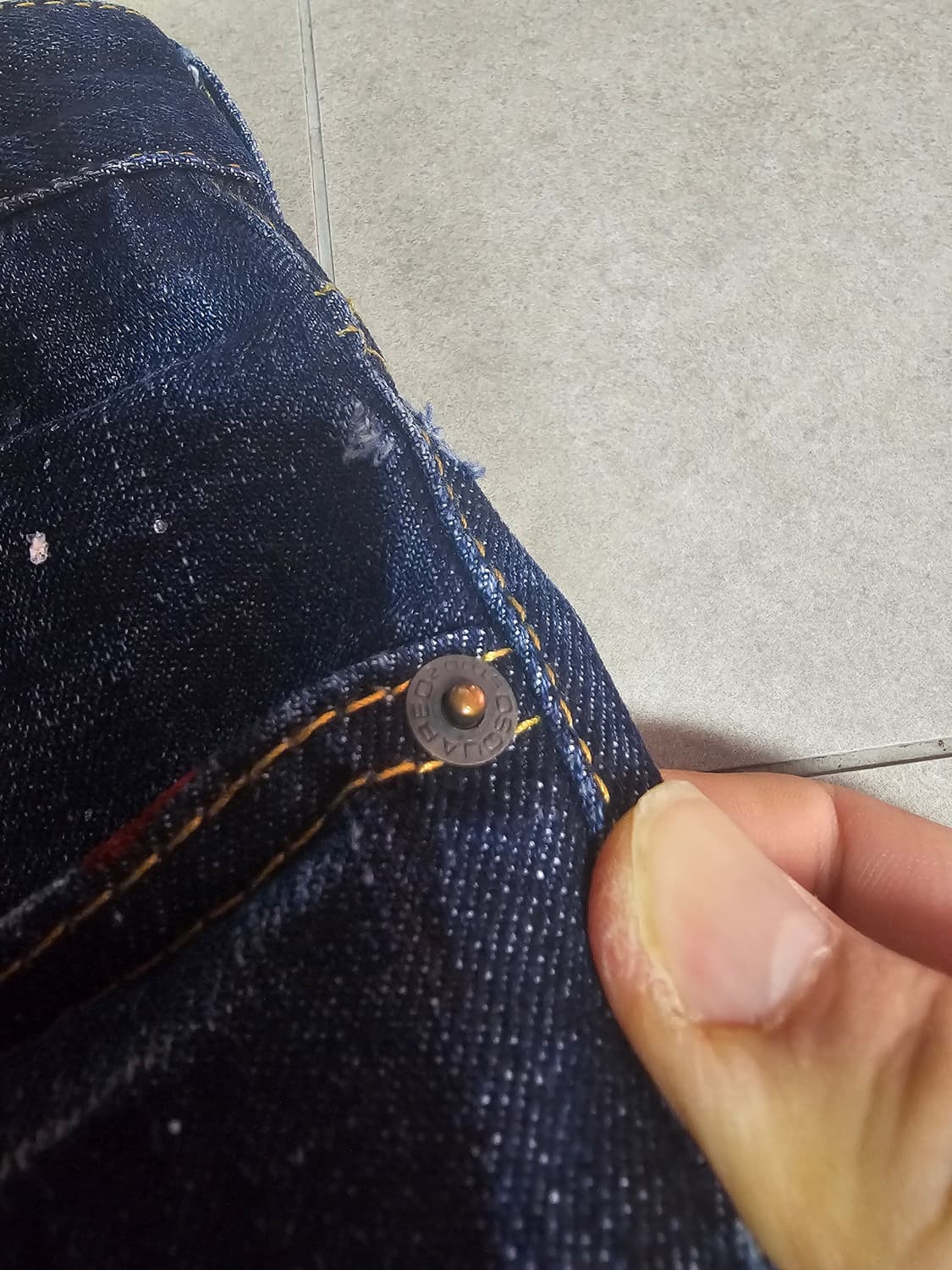 디스퀘어드2 데미지 진 46사이즈 상품이미지4