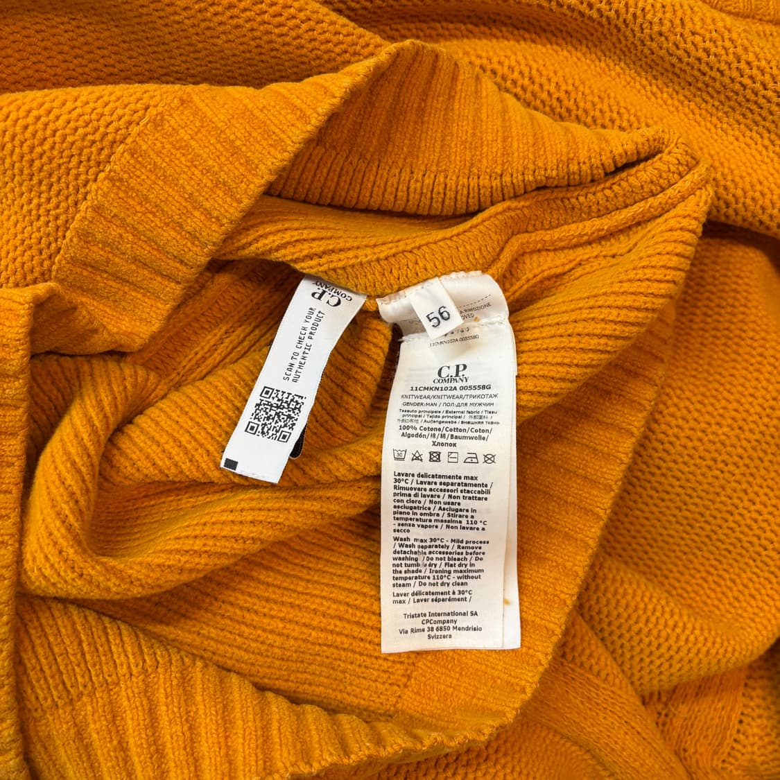 씨피컴퍼니 머스타드 렌즈 스웨터 상품이미지5