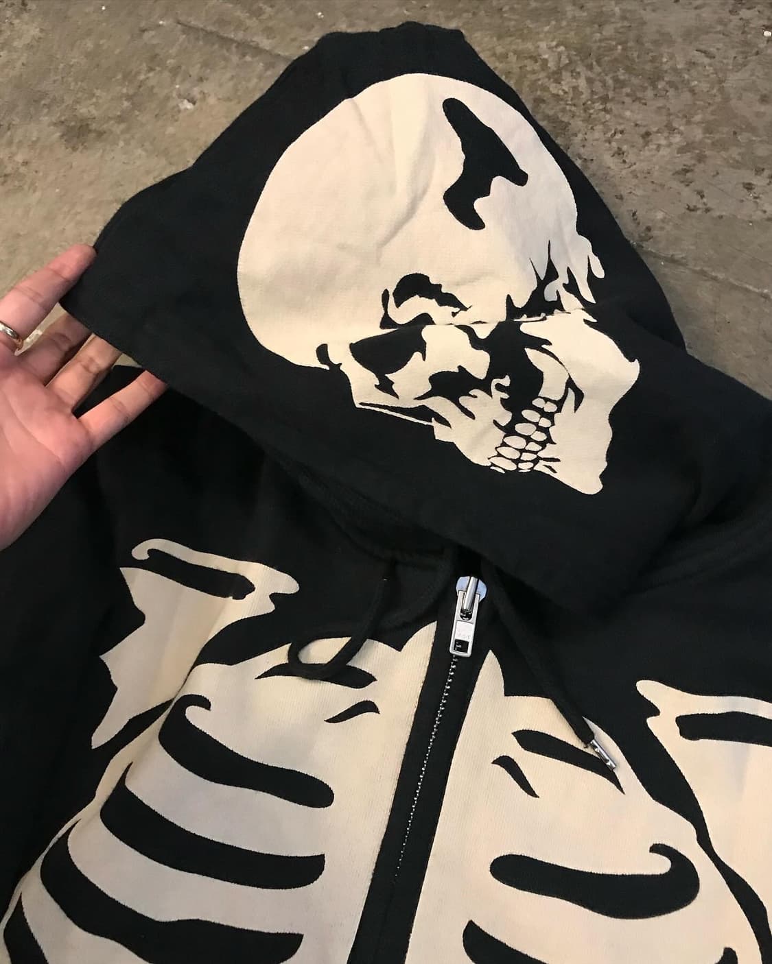 Vanson Bone Hood Zip-Up 상품이미지8