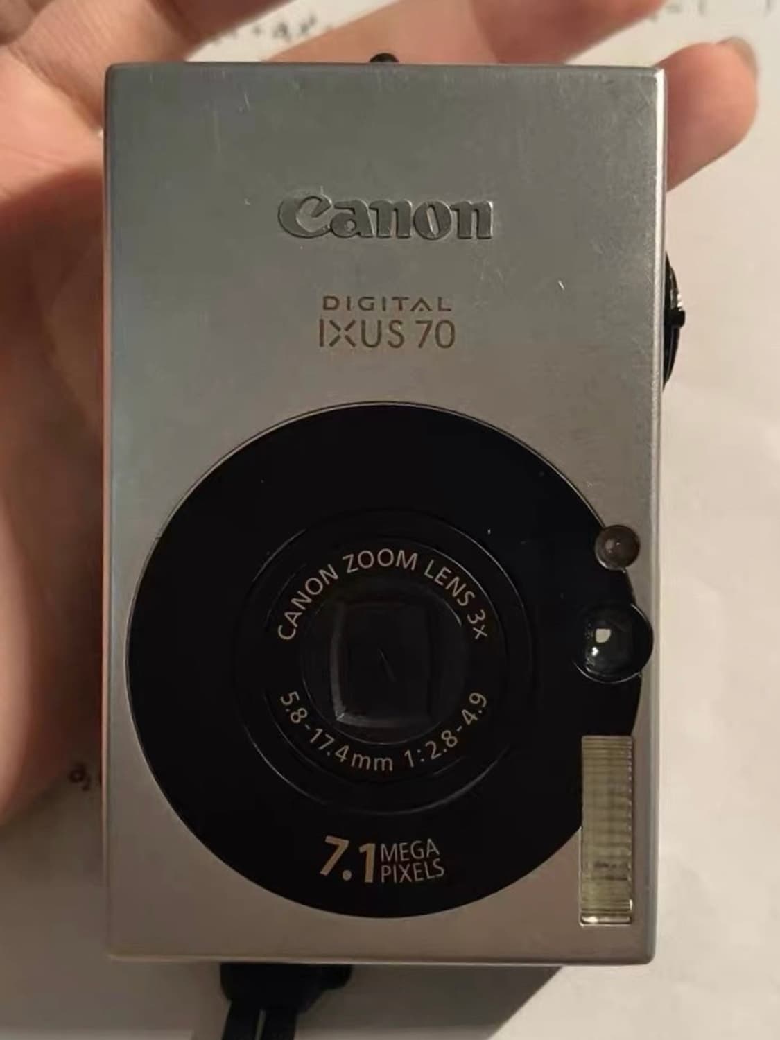 캐논 익서스 70 CANON IXUS 70 빈티지 디지털카메라 디카 상품이미지6