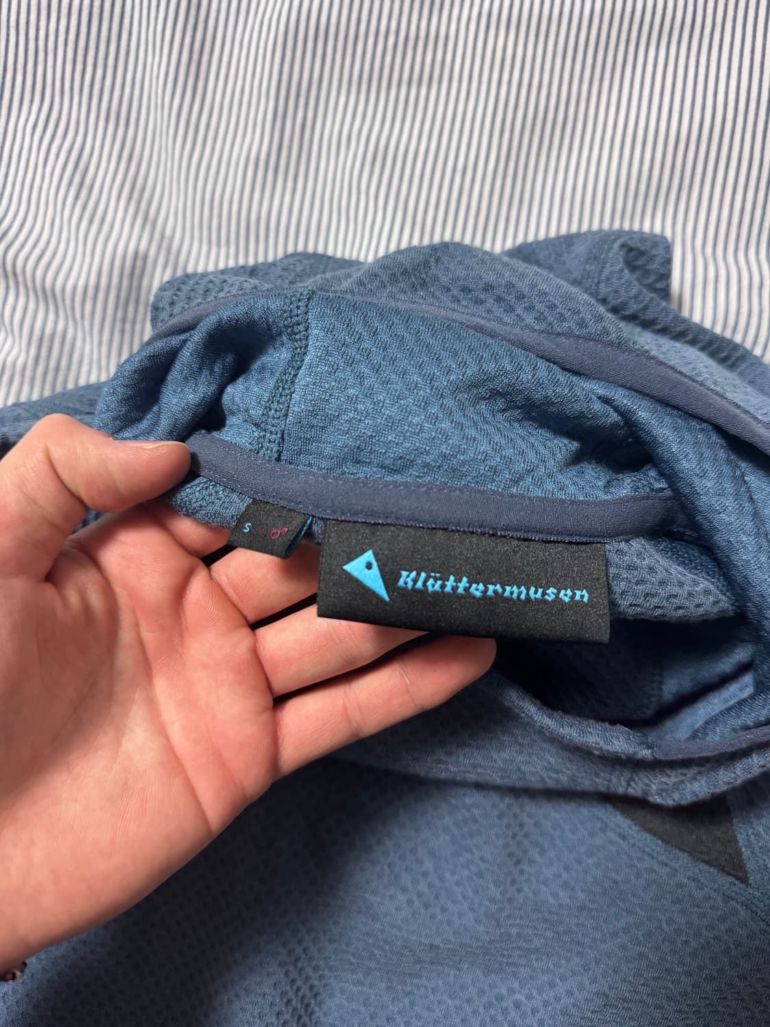 클라터뮤젠 유지 후디 맨 몽크스 블루 S 상품이미지6