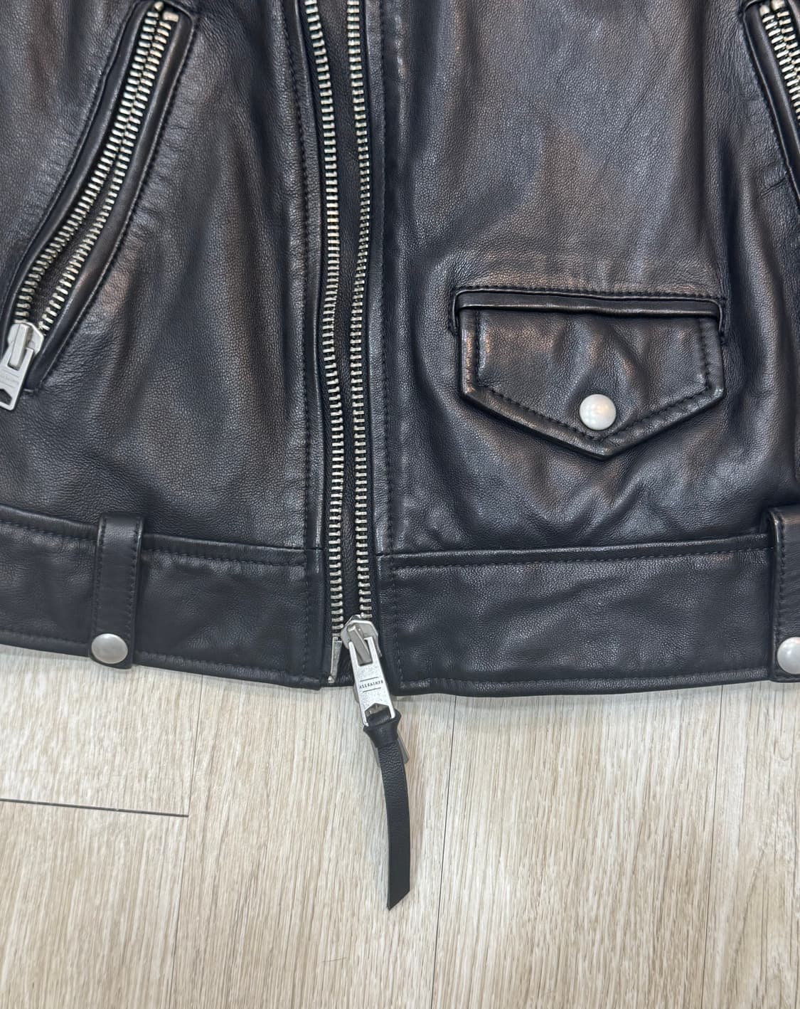 올세인츠 MILO BIKER 더블라이더 자켓 상품이미지4