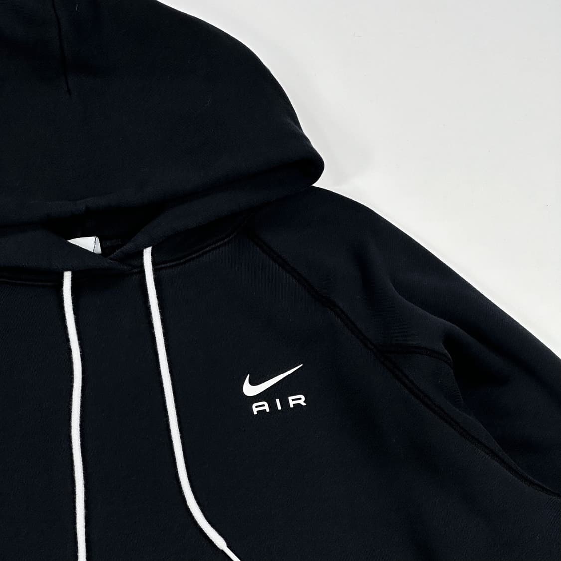 나이키 에어 헤비 코튼 블랙 후드티 (XXL) 상품이미지3
