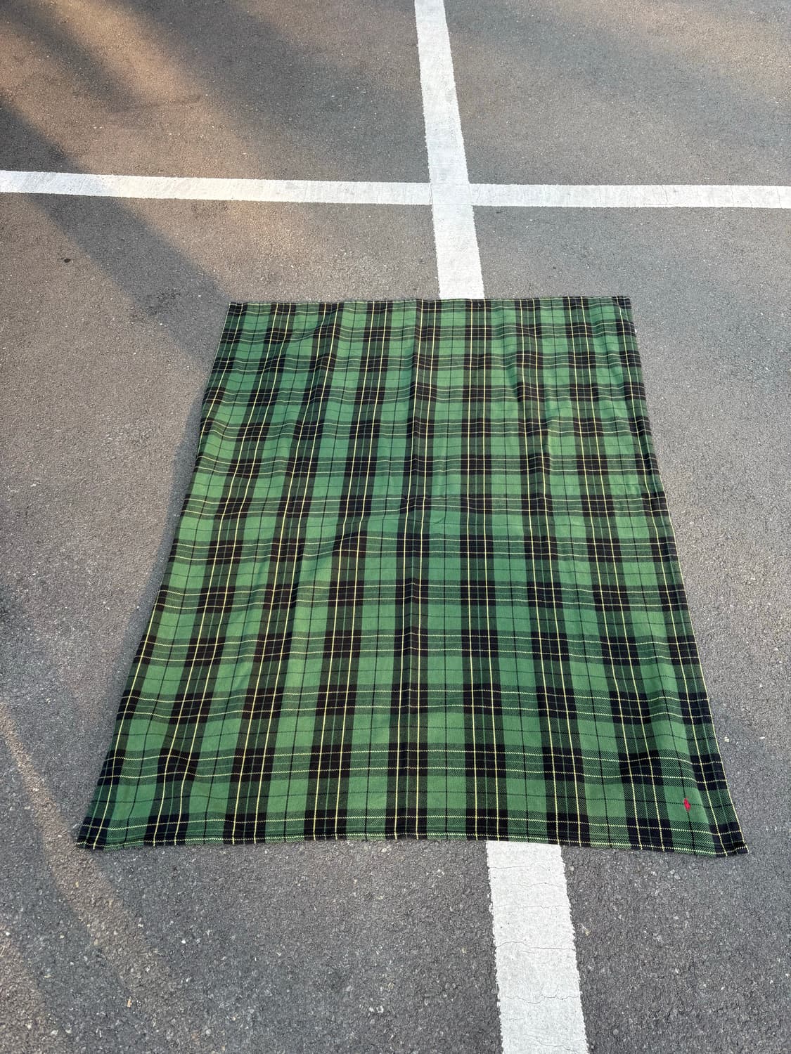 Vintage Ralph lauren 타탄 블랭킷 상품이미지1