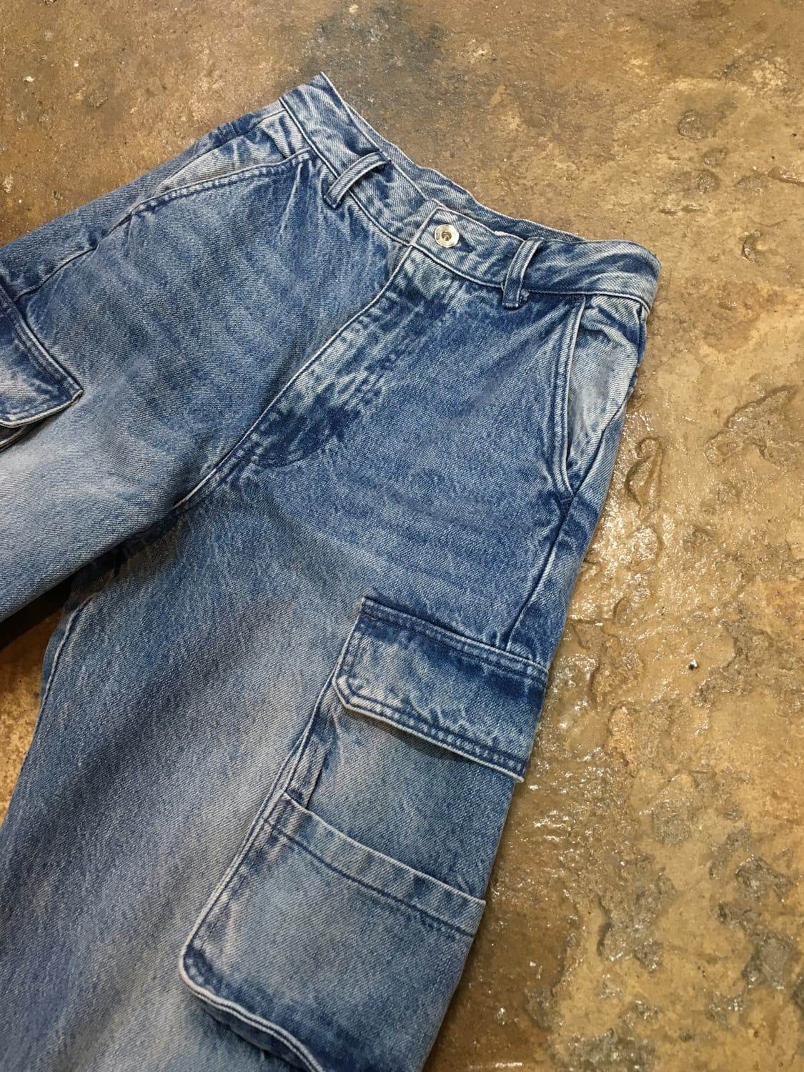 DOUBLE STANDARD CLOTHING 멀티포켓 데님 팬츠 상품이미지3