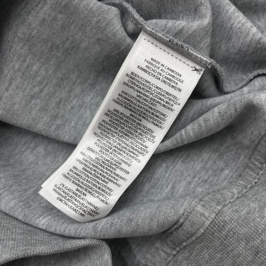 폴로 랄프로렌 블랙포니 그레이 후드집업 L 상품이미지6