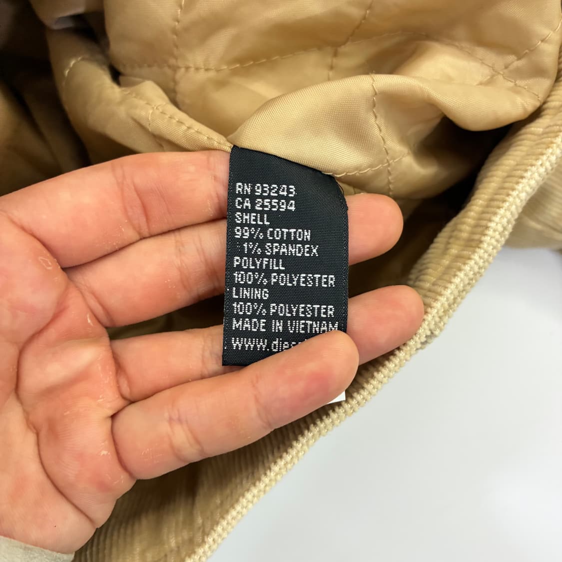 DIESEL  디젤 코듀로이 쉐르파 트러커 자켓 상품이미지5