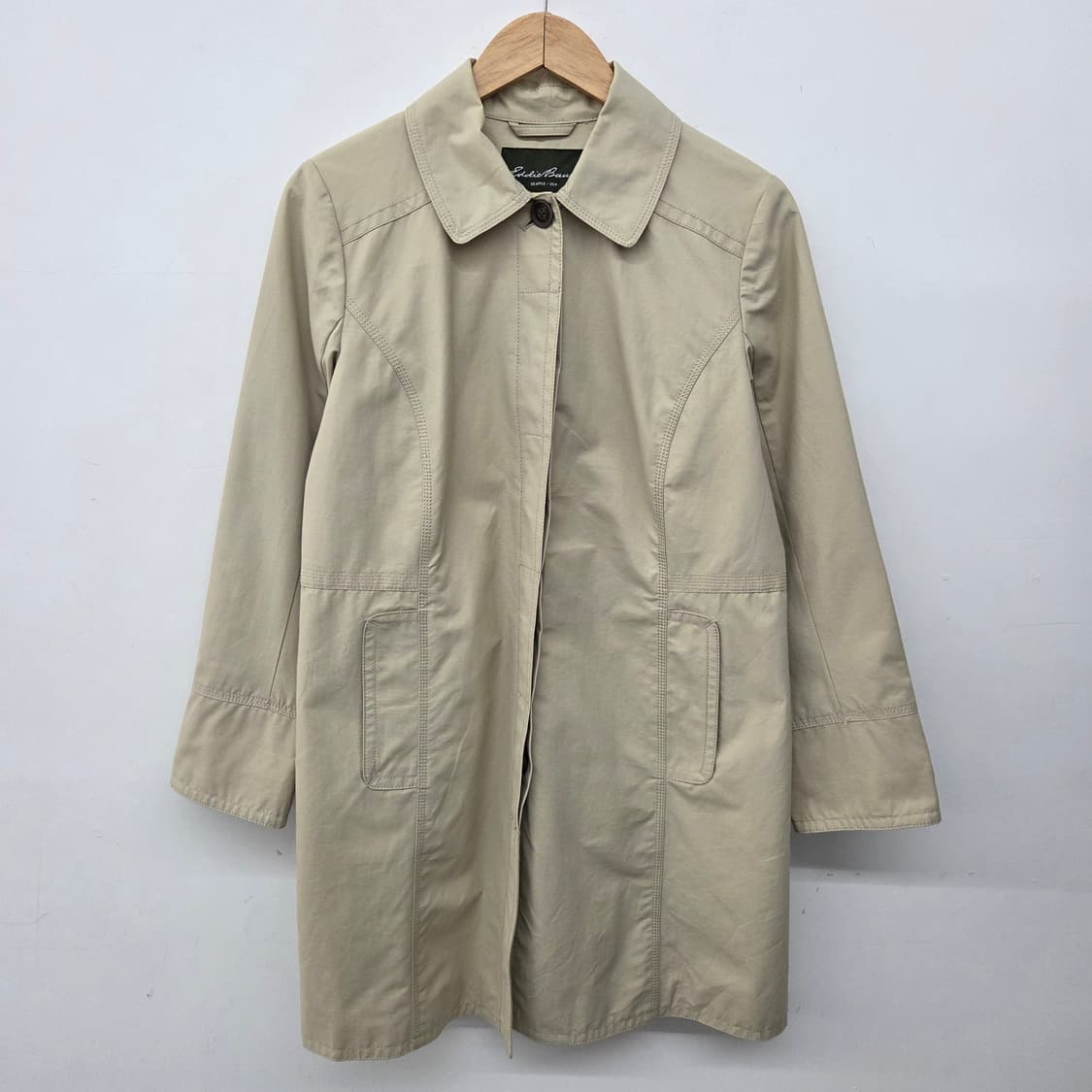 에디바우어 베이지색 여성 트렌치코트 m 상품이미지2