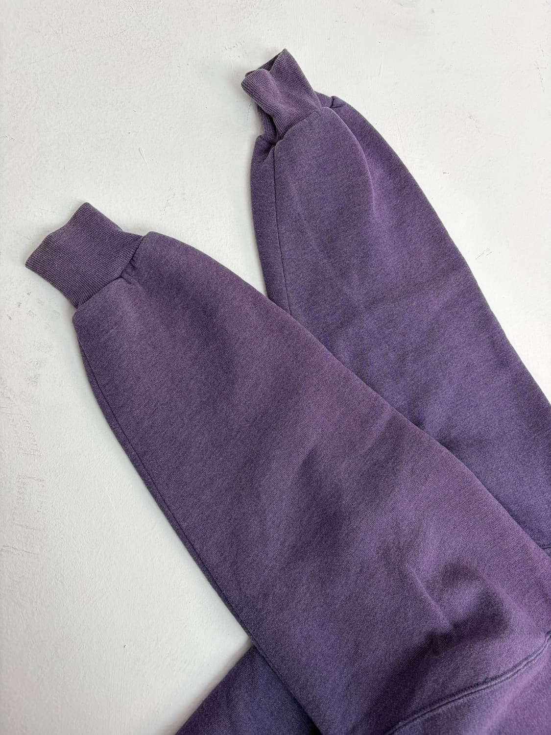 90s Russell Zip Up Hoodie (lavender) 상품이미지8