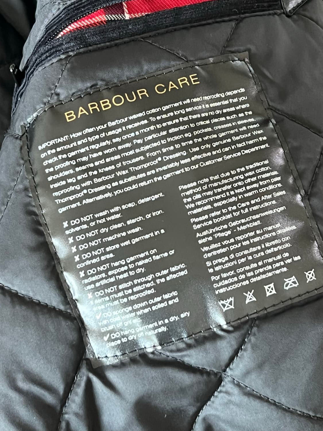 바버 인터네셔널 듀크 왁스 자켓 세이지 상품이미지3