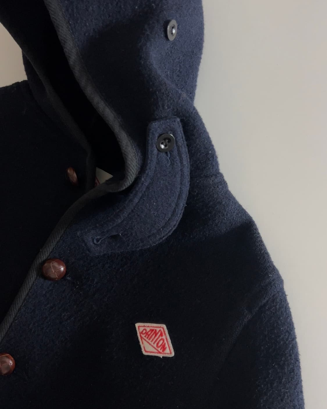 단톤 울 파일 라운드칼라 후드 자켓 36 상품이미지6