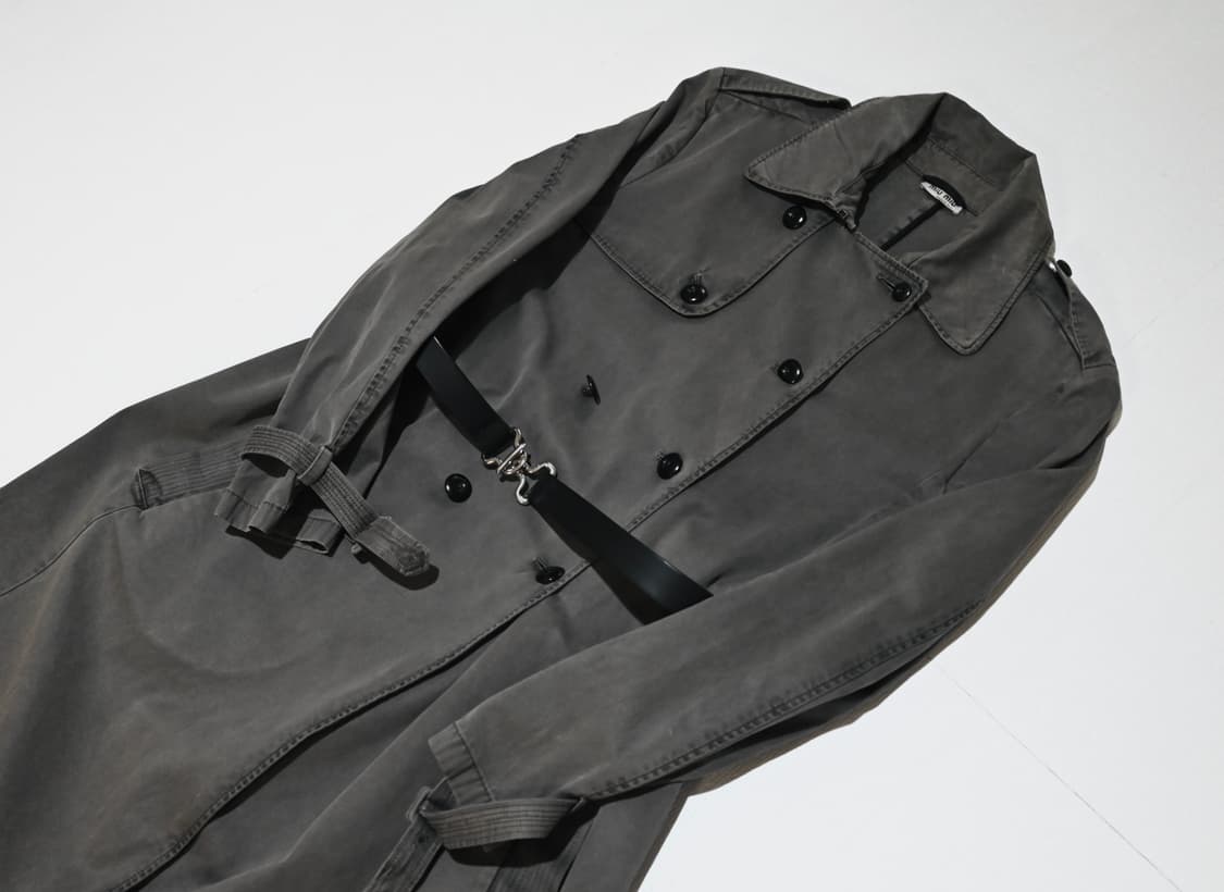 miu miu 2000s washed cotton coat 상품이미지1