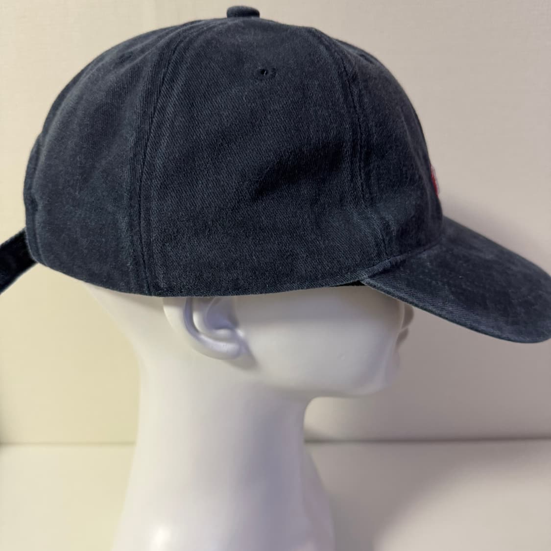 휴먼앤캣 파운드3 스톤 워시드 볼캡 네이비 상품이미지4