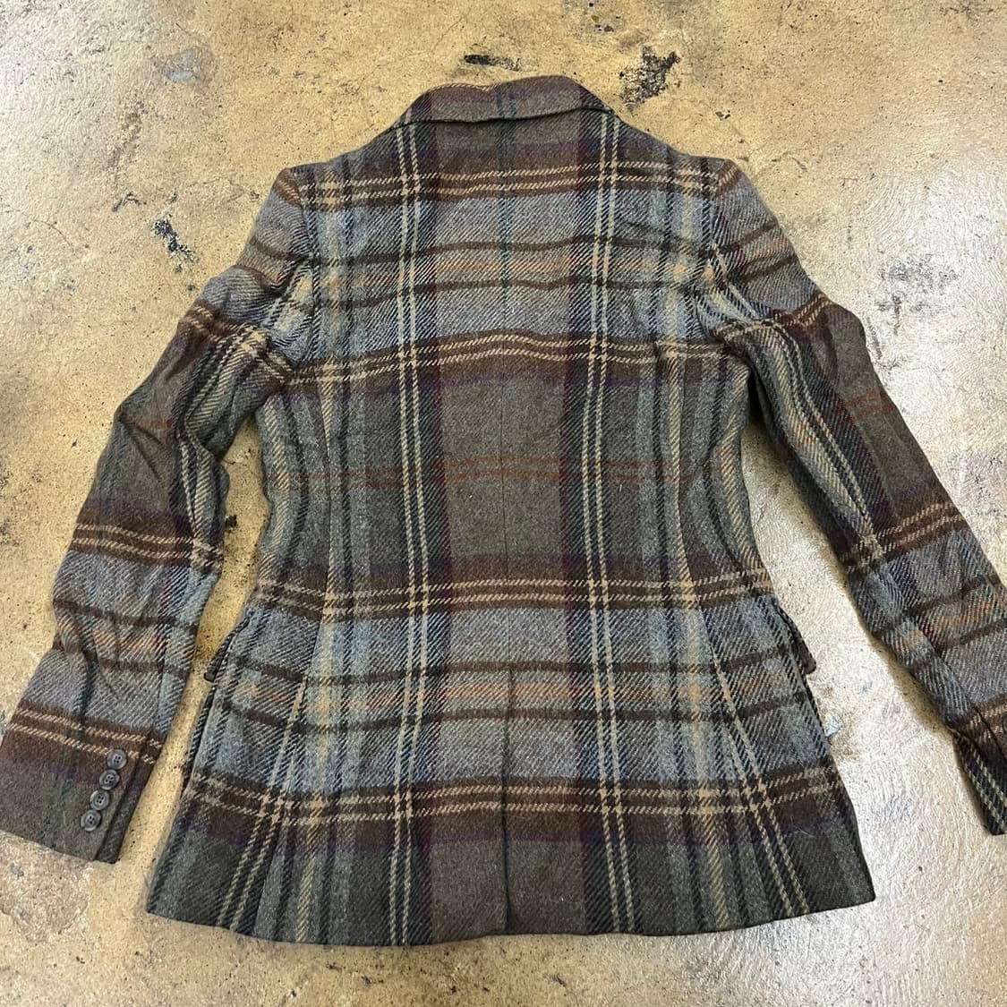 [정품/4] 폴로 랄프로렌 체크 울 자켓 b18 상품이미지4