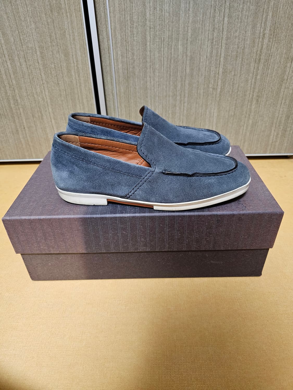 제냐 로퍼 스웨이드 245 상품이미지5