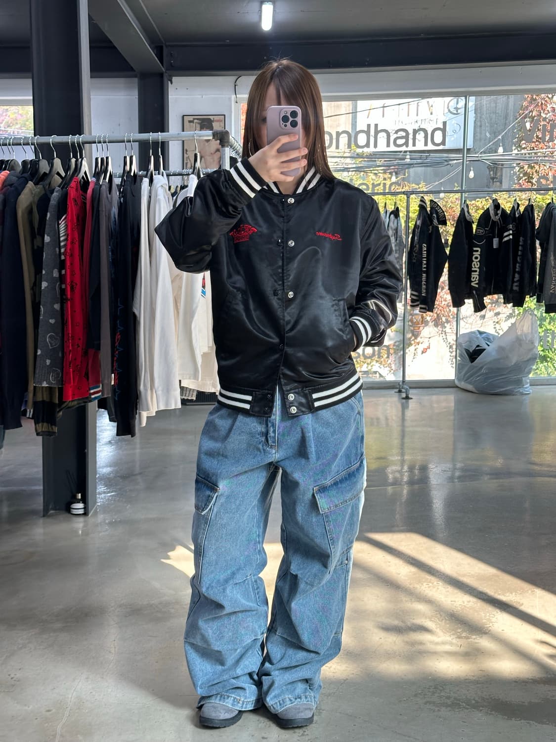 슈프림 x Rap-A-Lot 레코즈 새틴 클럽 바시티자켓  상품이미지3