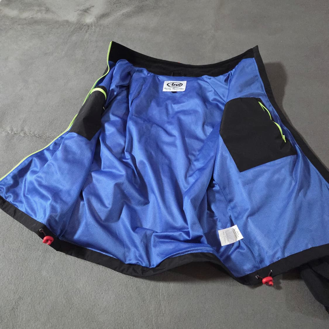 아라이 형광 바람막이 자켓 XXL 110 상품이미지9