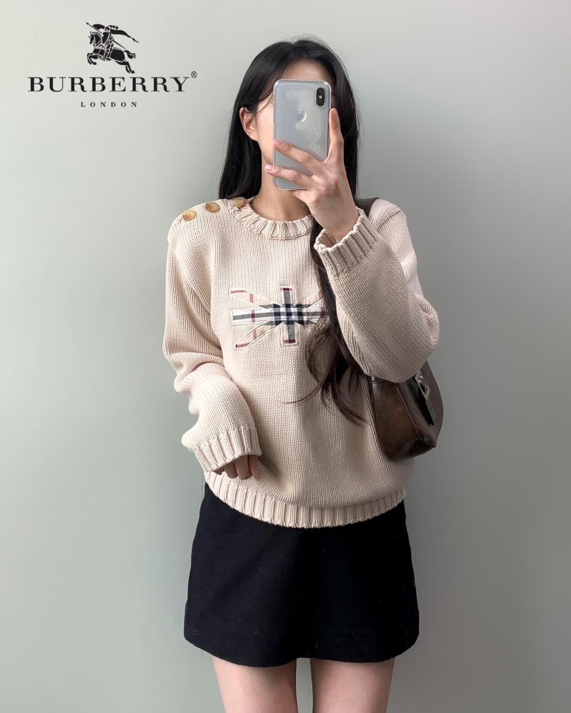 버버리 블루라벨 니트 상품이미지3