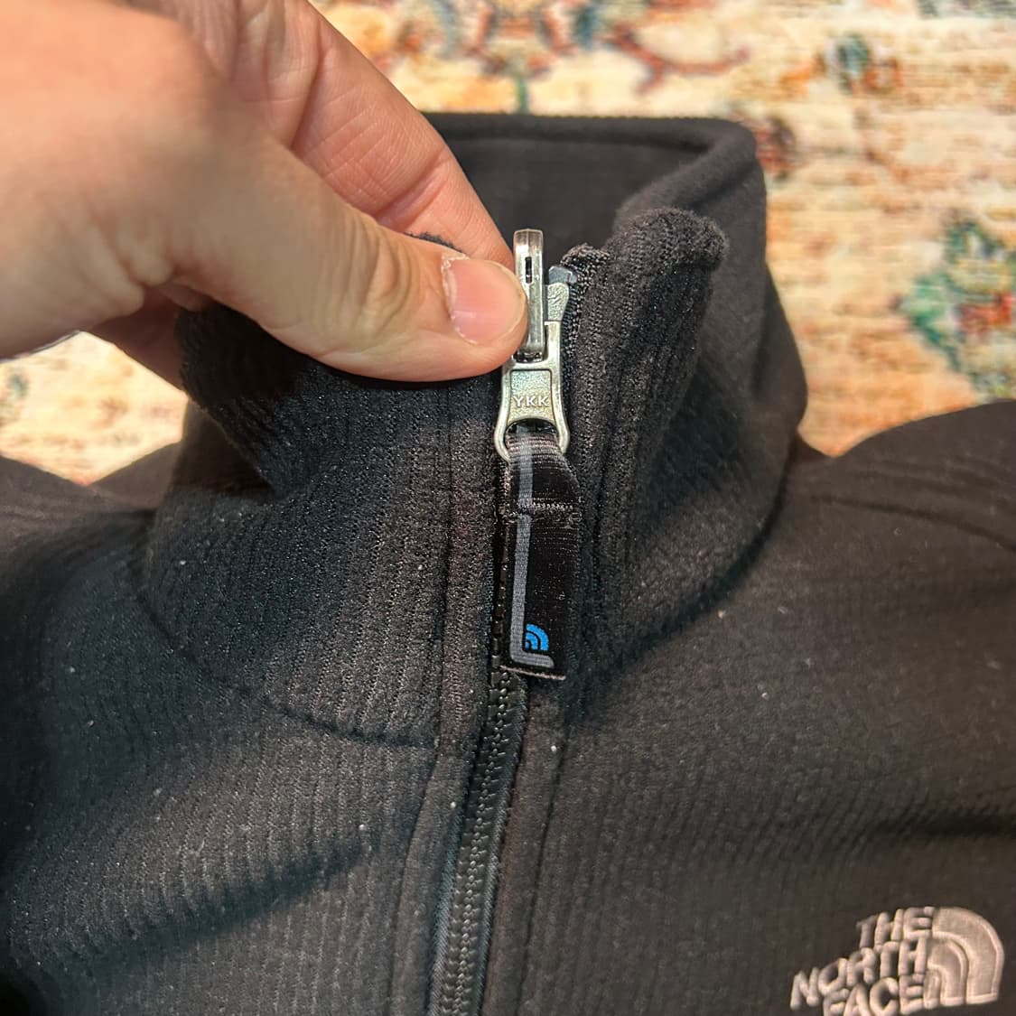 [M] 노스페이스 사각패턴 플리스 집업 자켓 상품이미지4