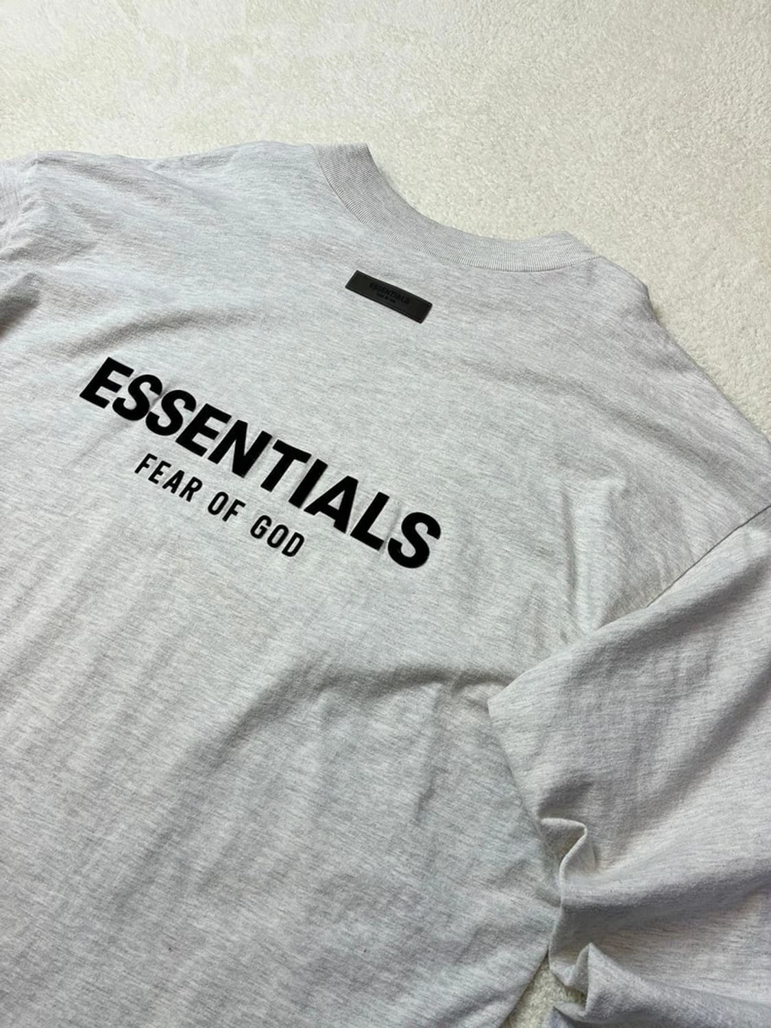 에센셜 피어오브갓 백로고 오버핏 롱 슬리브 PN5785 상품이미지2