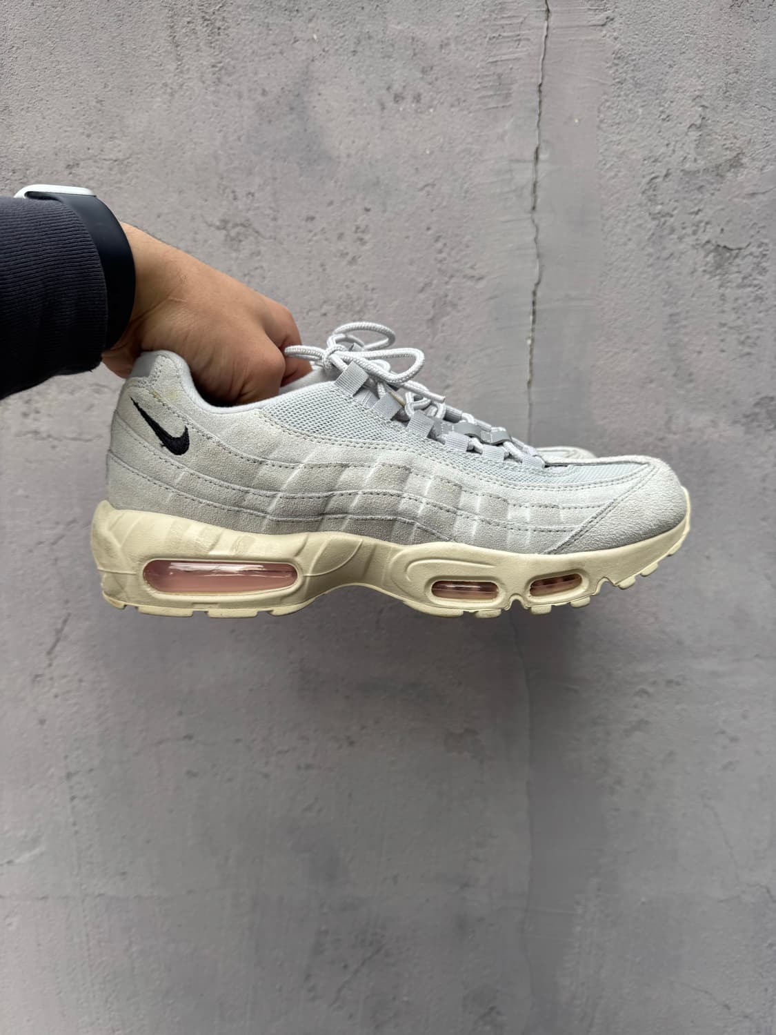 나이키 에어맥스 95 그레이 앤 핑크 품 상품이미지2