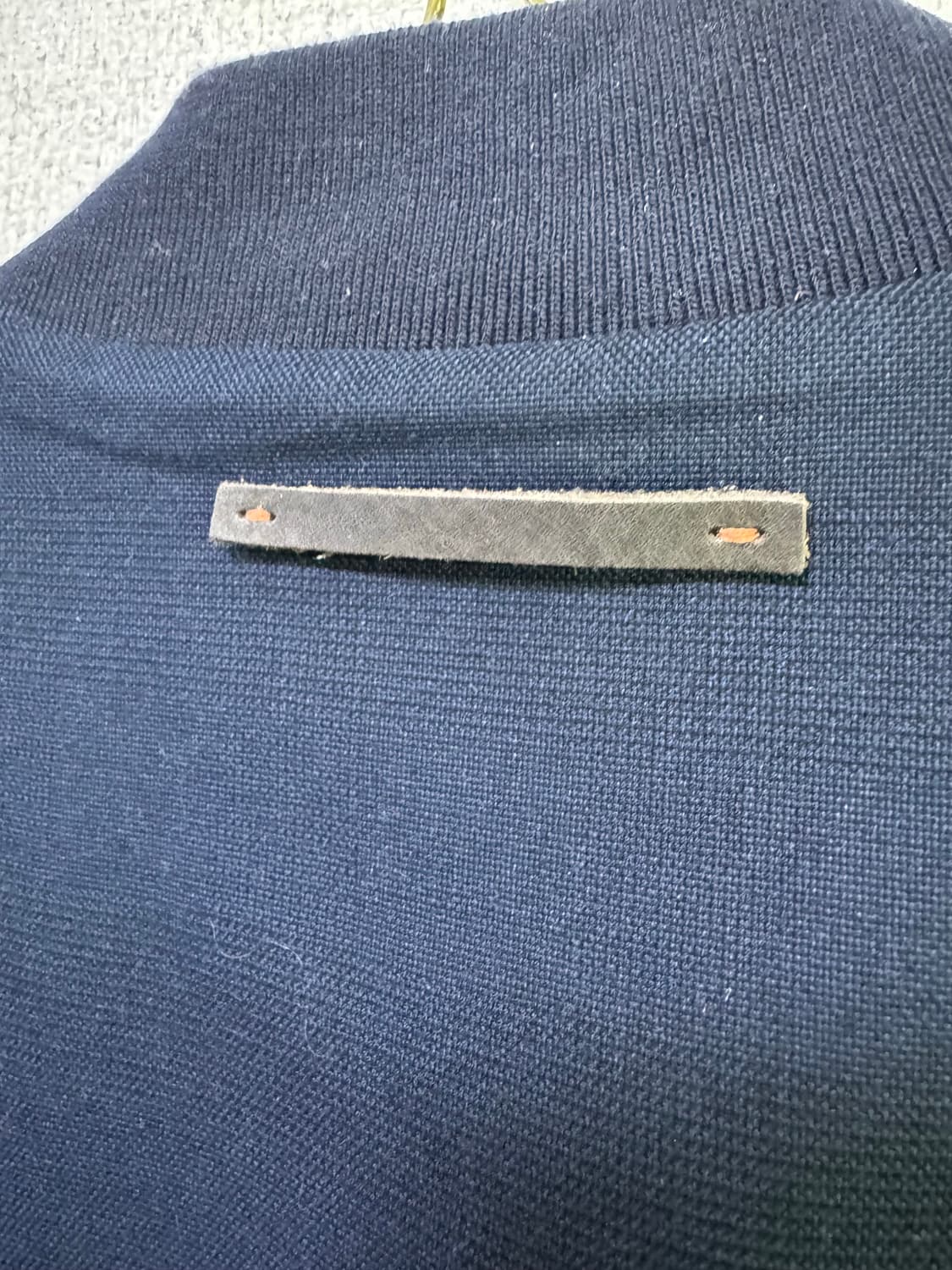 네덜란드 Scotch & Soda 남성 봄버 자켓 네이비 상품이미지6