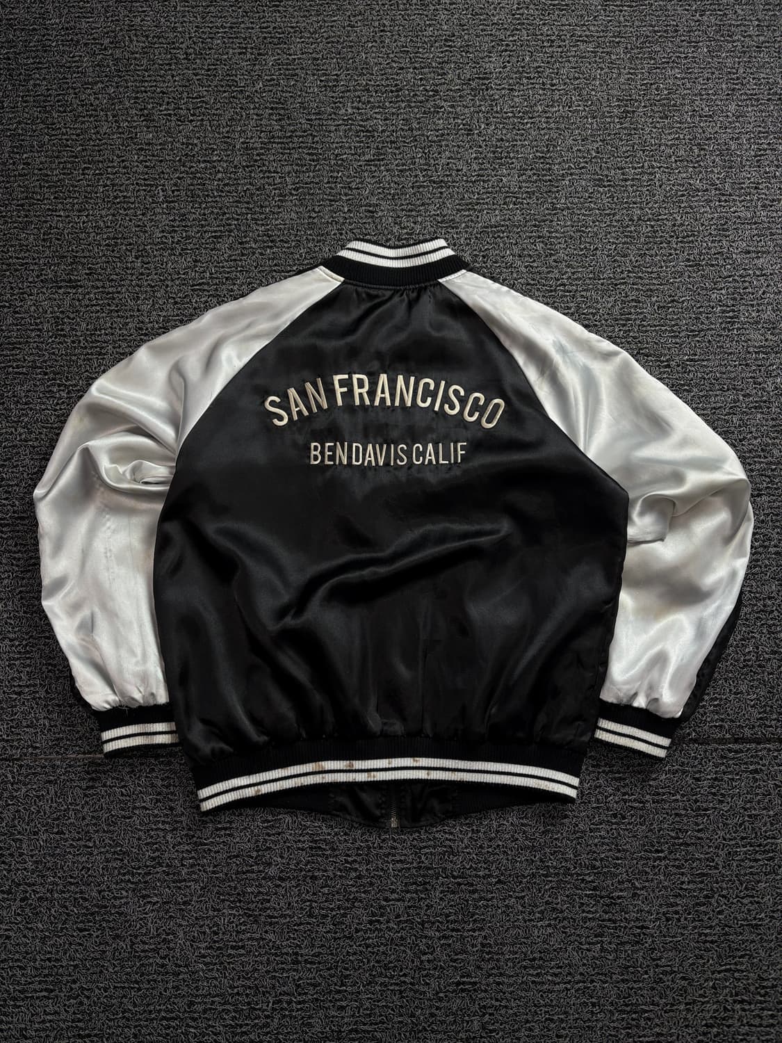 벤데이비스 자수 빅로고 스카쟌 블루종 1561 상품이미지5