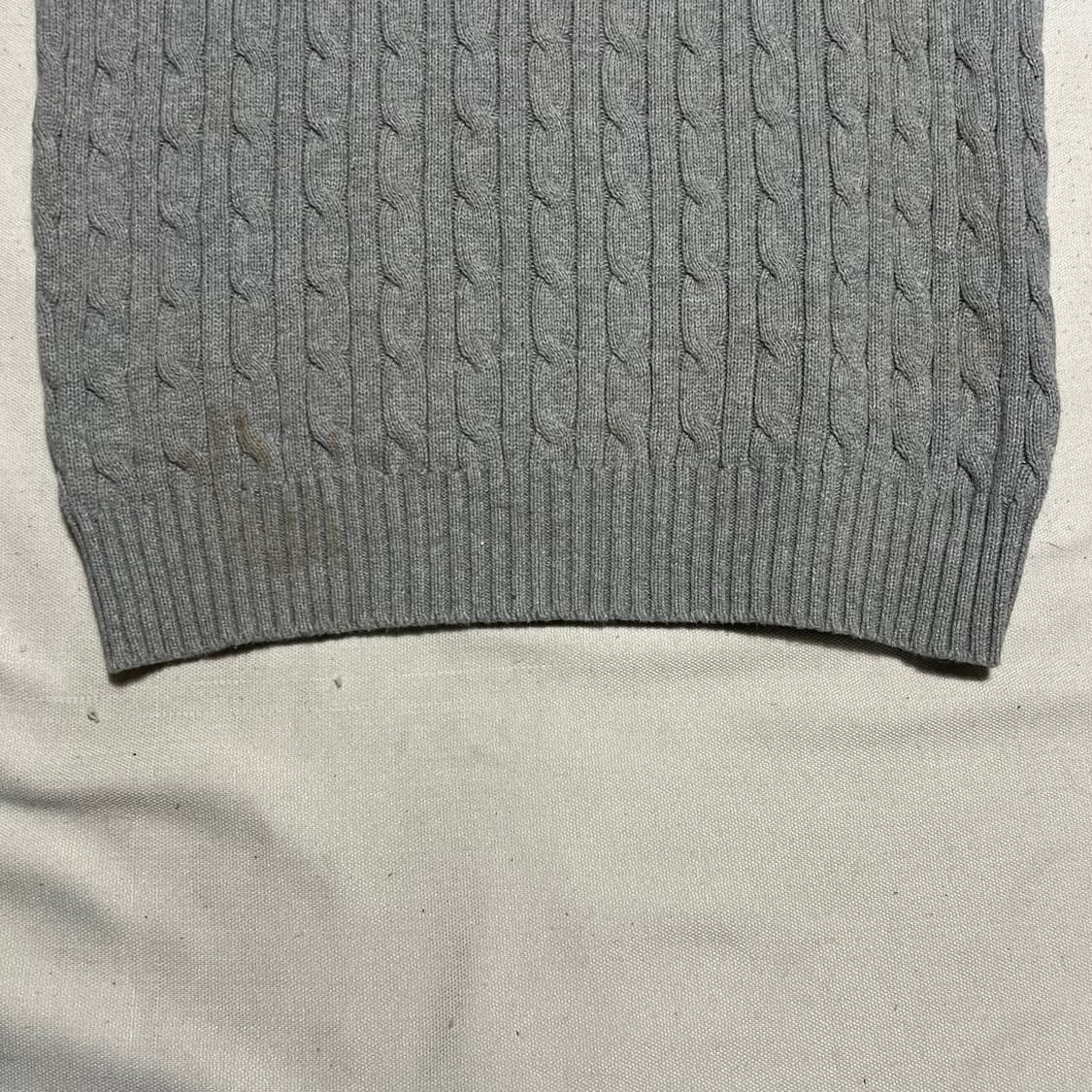 XL 폴로랄프로렌 그레이 케이블 니트 상품이미지6