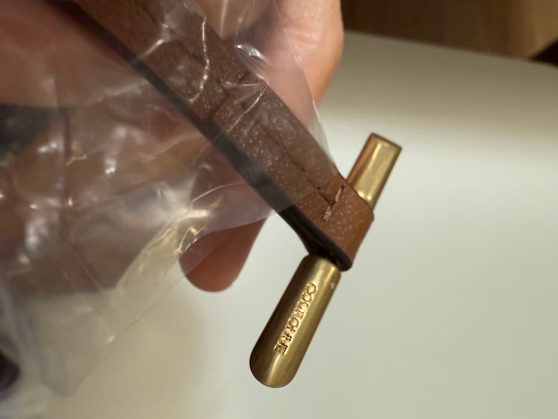 새상품) 쿠론 브라운 스웨이드 가죽 버킷백 상품이미지7