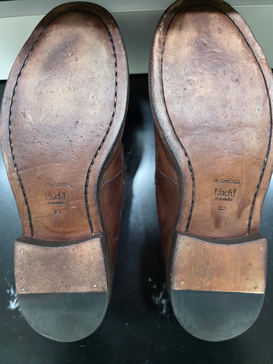 킨치 810 브라운 로퍼 280사이즈 판매 상품이미지2