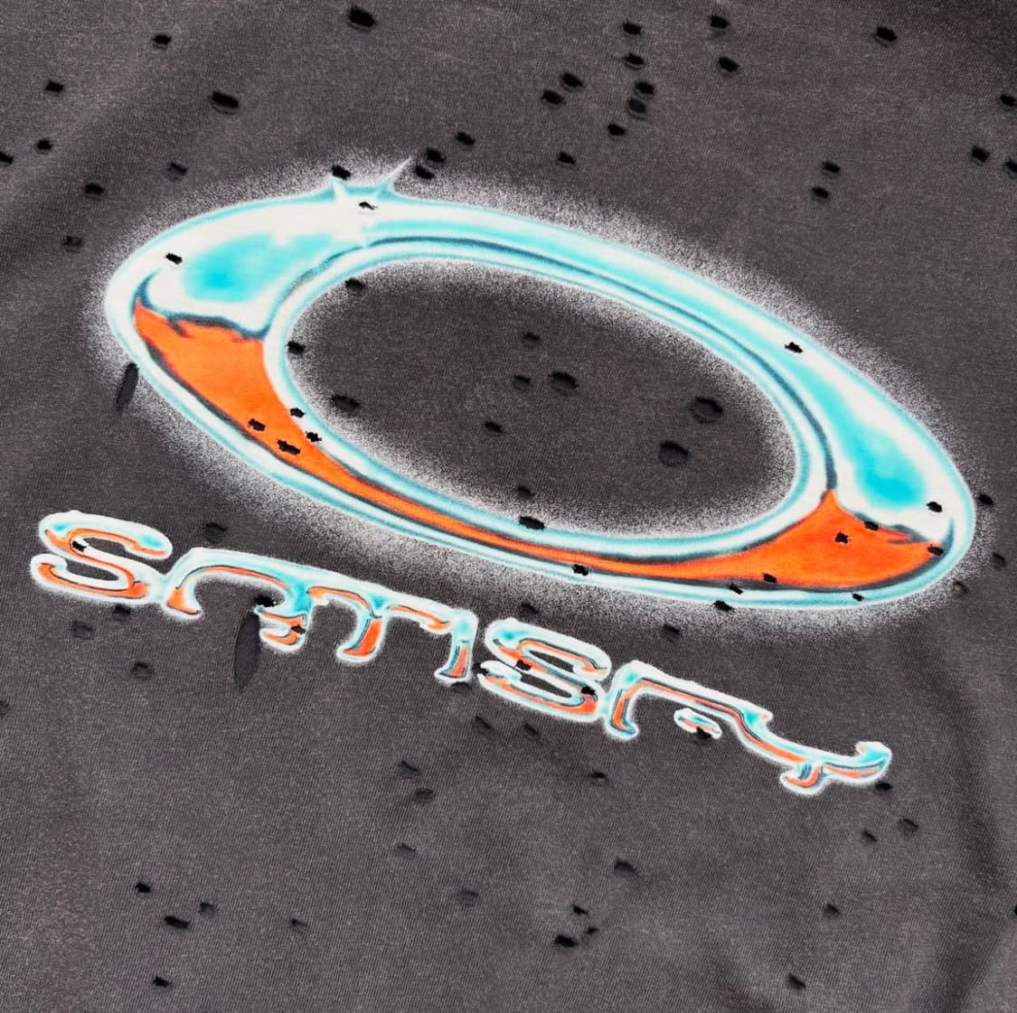 새티스파이x오클리 모스테크 롱 티셔츠 상품이미지4