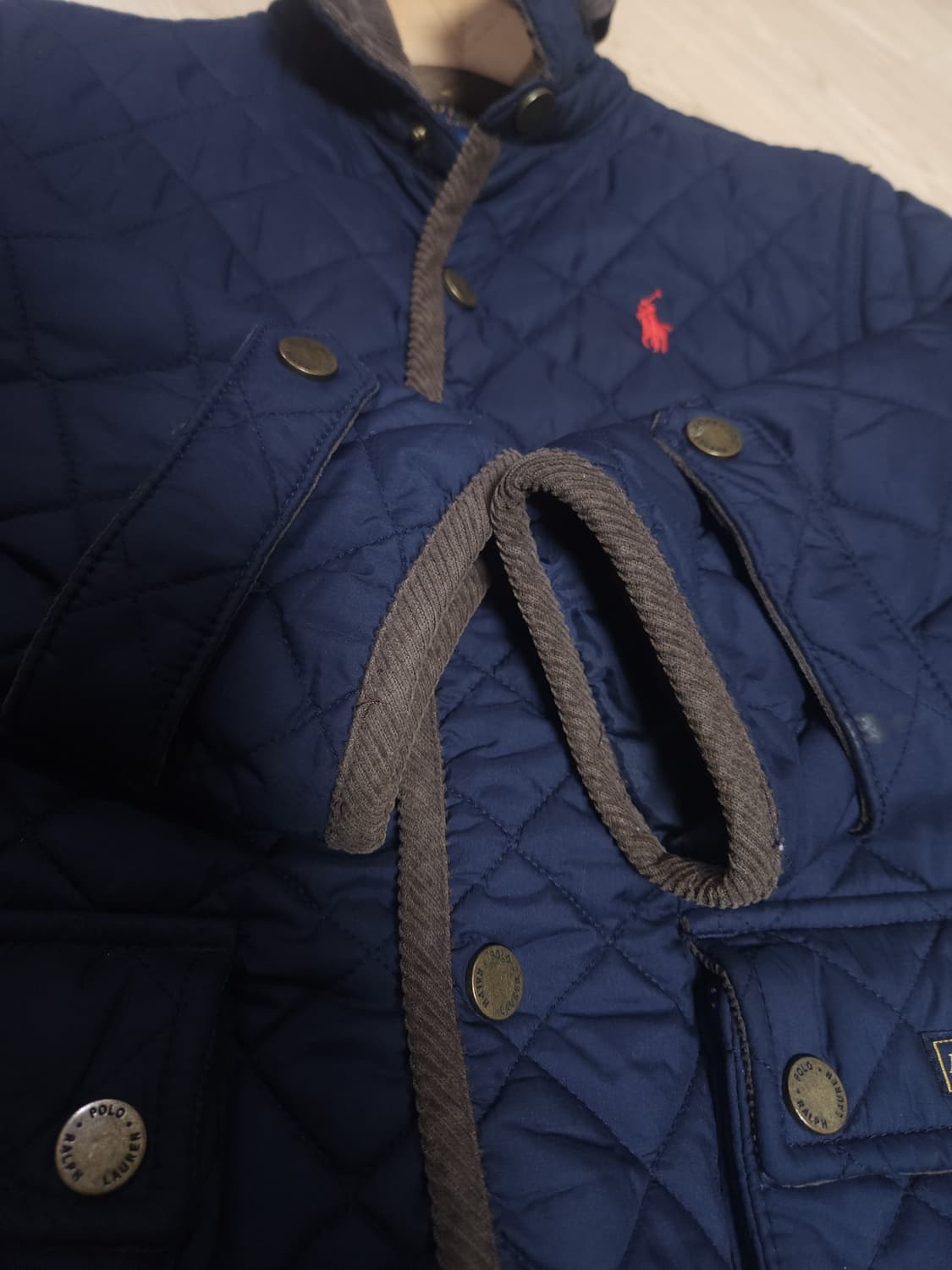 폴로 랄프로렌 키즈 퀄팅자켓, 4Y 상품이미지5