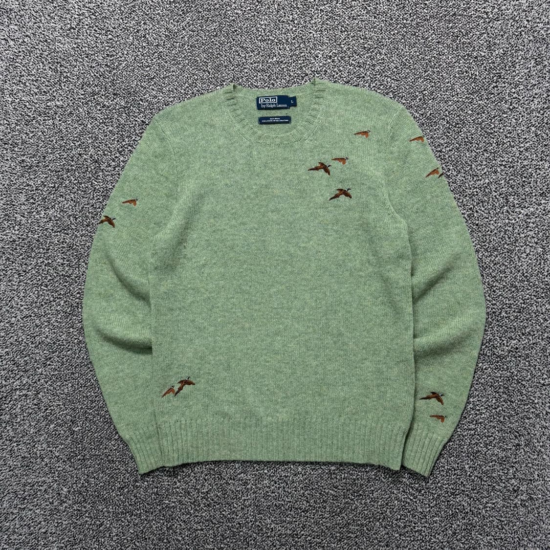 Name : 폴로 랄프로렌 청둥오리 자수 울 니트 스웨터 :) 상품이미지1