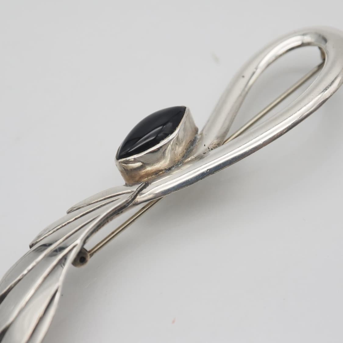 Black onyx brooch 상품이미지6