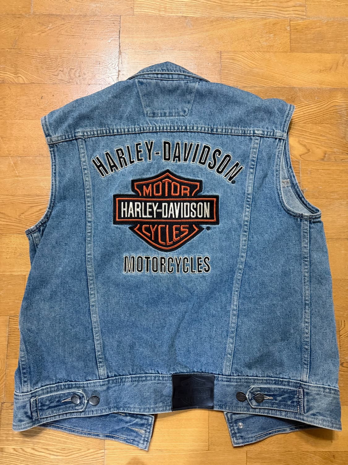 할리데이비슨 청베스트 정품 상품이미지1