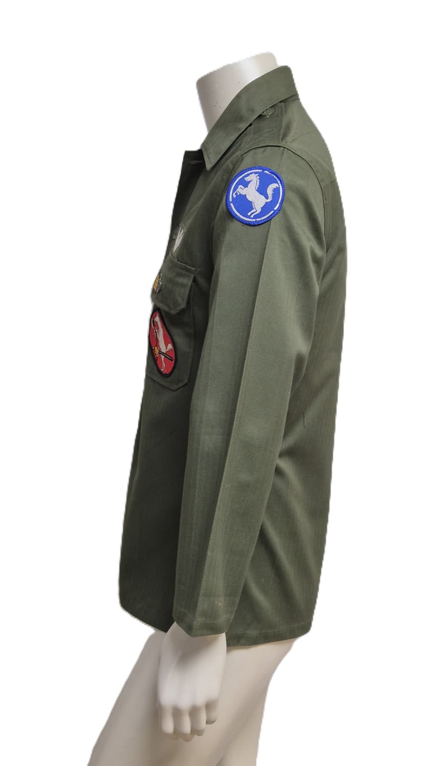 육군 구형 9사단 수색대대 병장 민무늬 전투복 상의 자켓 (M) 상품이미지2