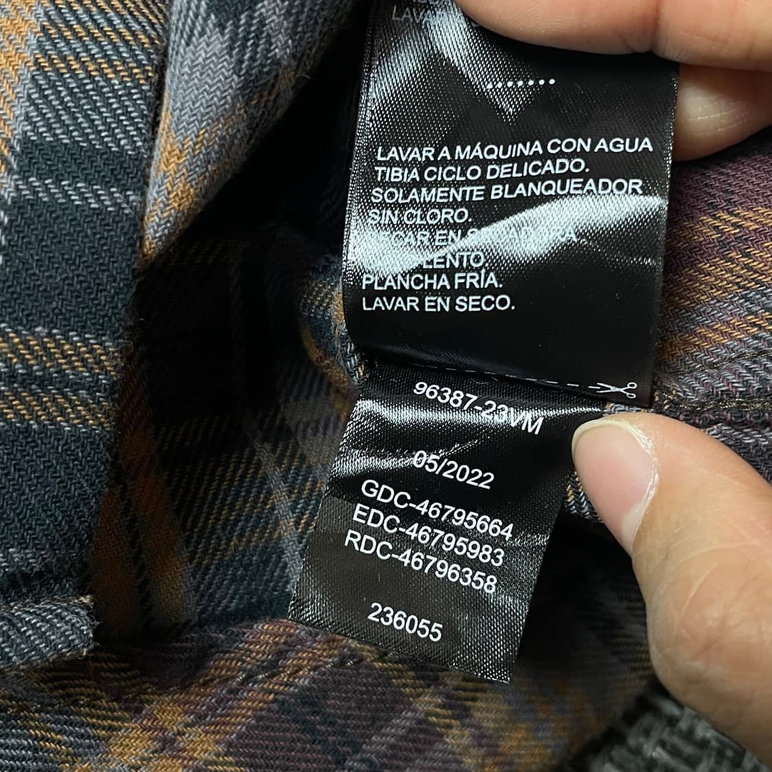 할리데이비슨 블랙 브라운 옐로우 체크 배색 투포켓 반팔 셔츠 XL 상품이미지6