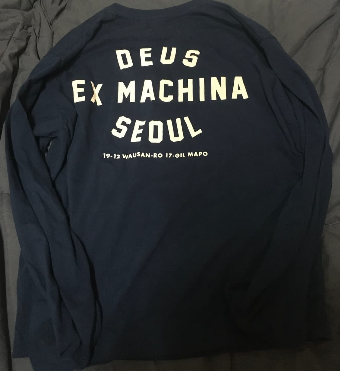 데우스 엑스 마키나 서울 롱슬리브 네이비 상품이미지3