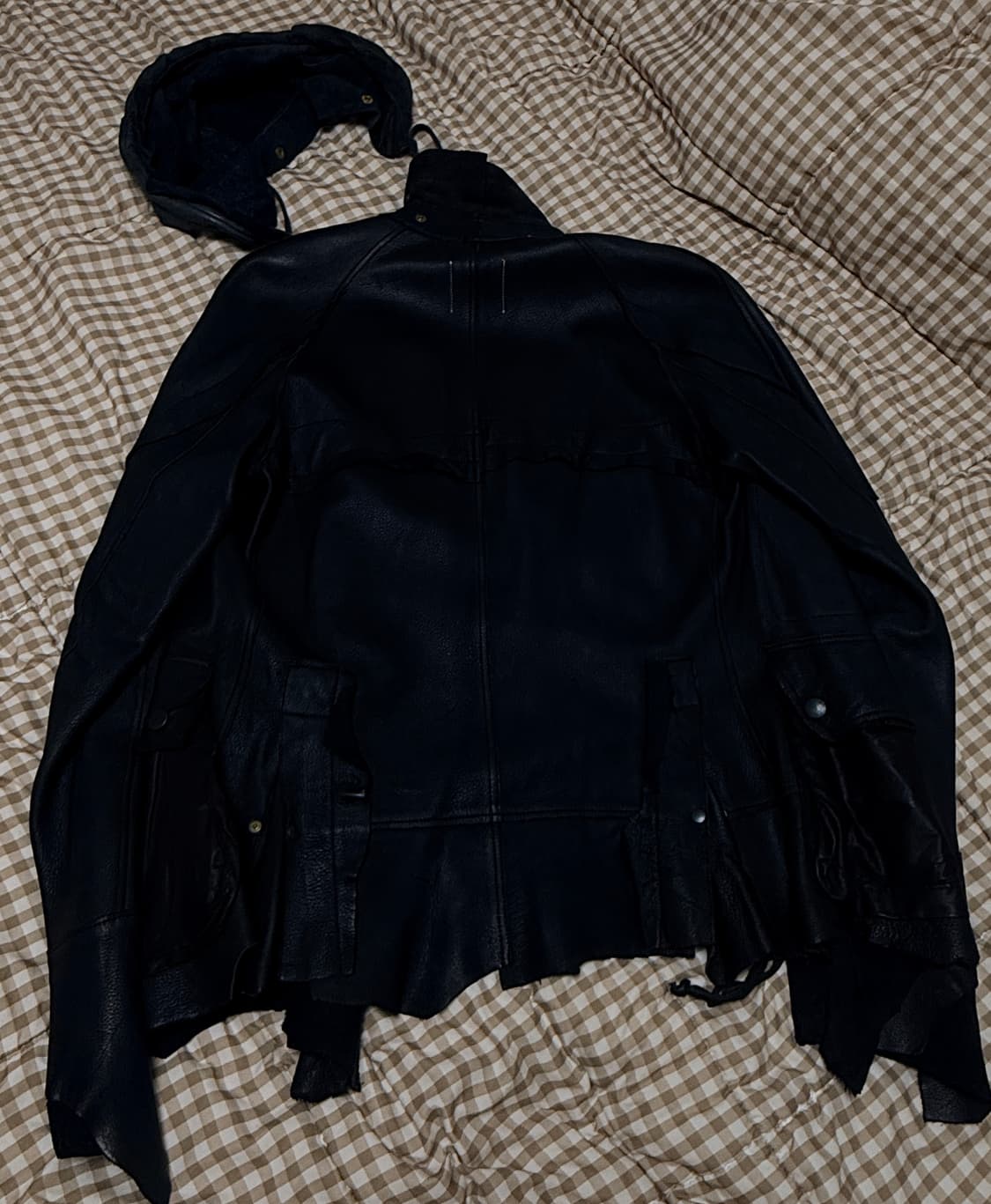 솔로이스트 러프아웃 디어스킨 레더자켓 48 상품이미지2