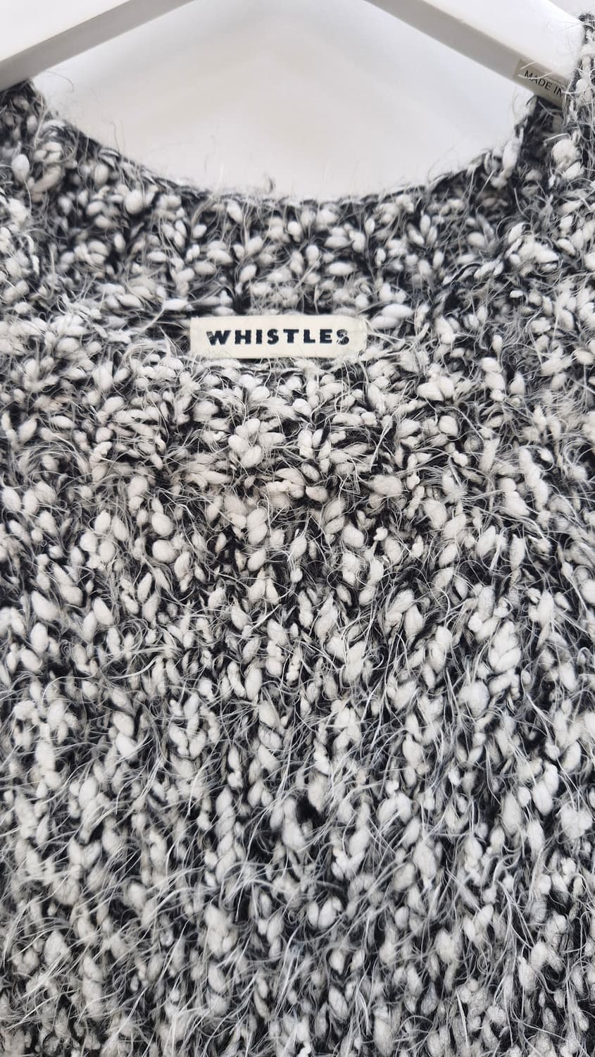 Whistles 블랙/화이트 스웨터 UK8(영국 브랜드) 상품이미지1