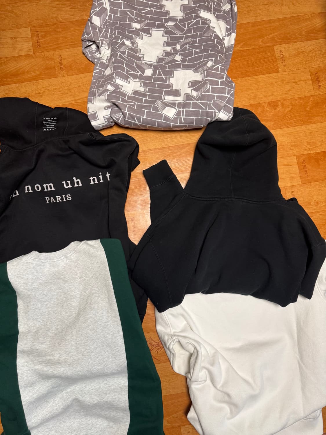 이놈어닛 겔랑진 오베이 스펙터 타미힐피거 후디 맨투맨 상품이미지7