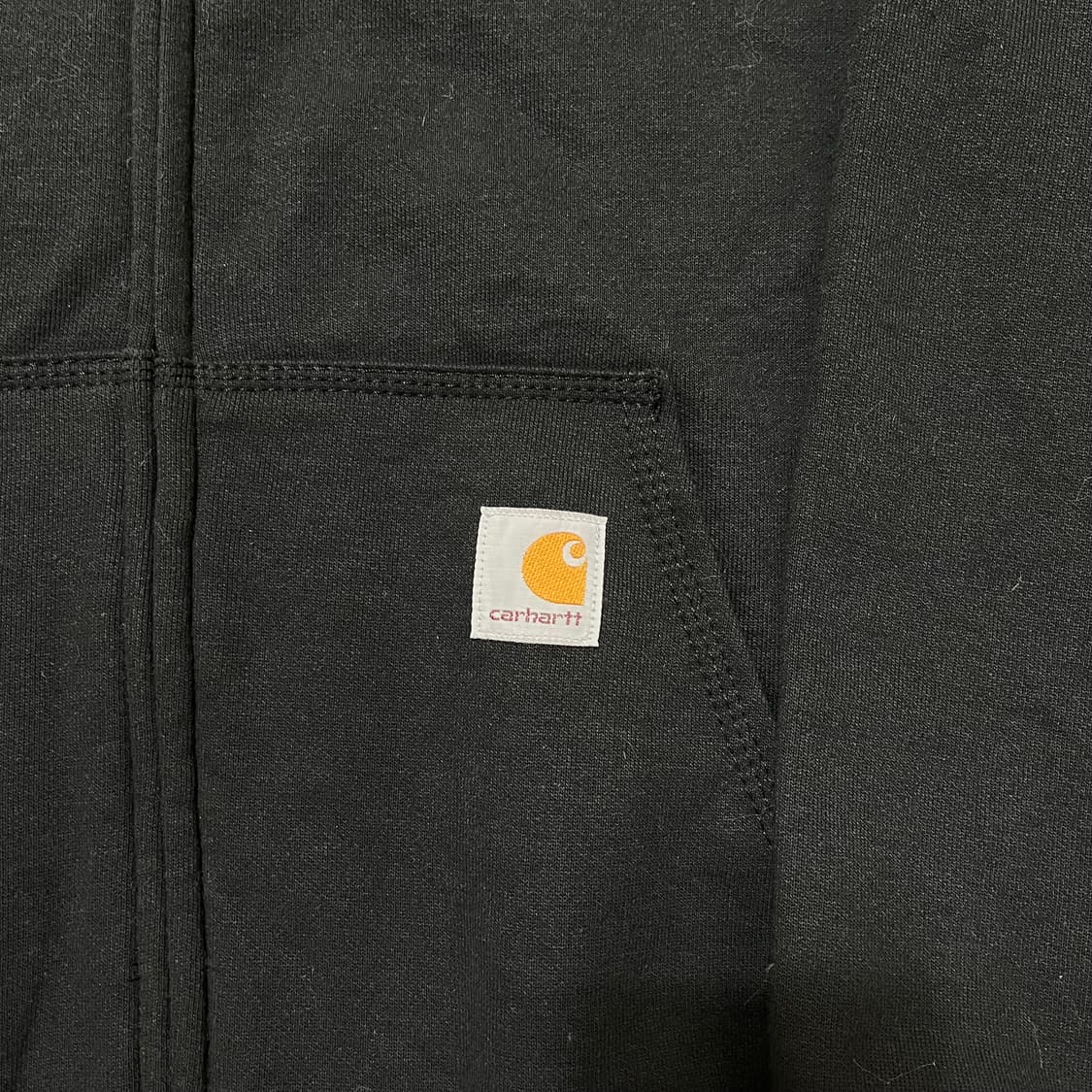 칼하트 Carhartt 루즈핏 써멀 후드 집업 S(90) 상품이미지3